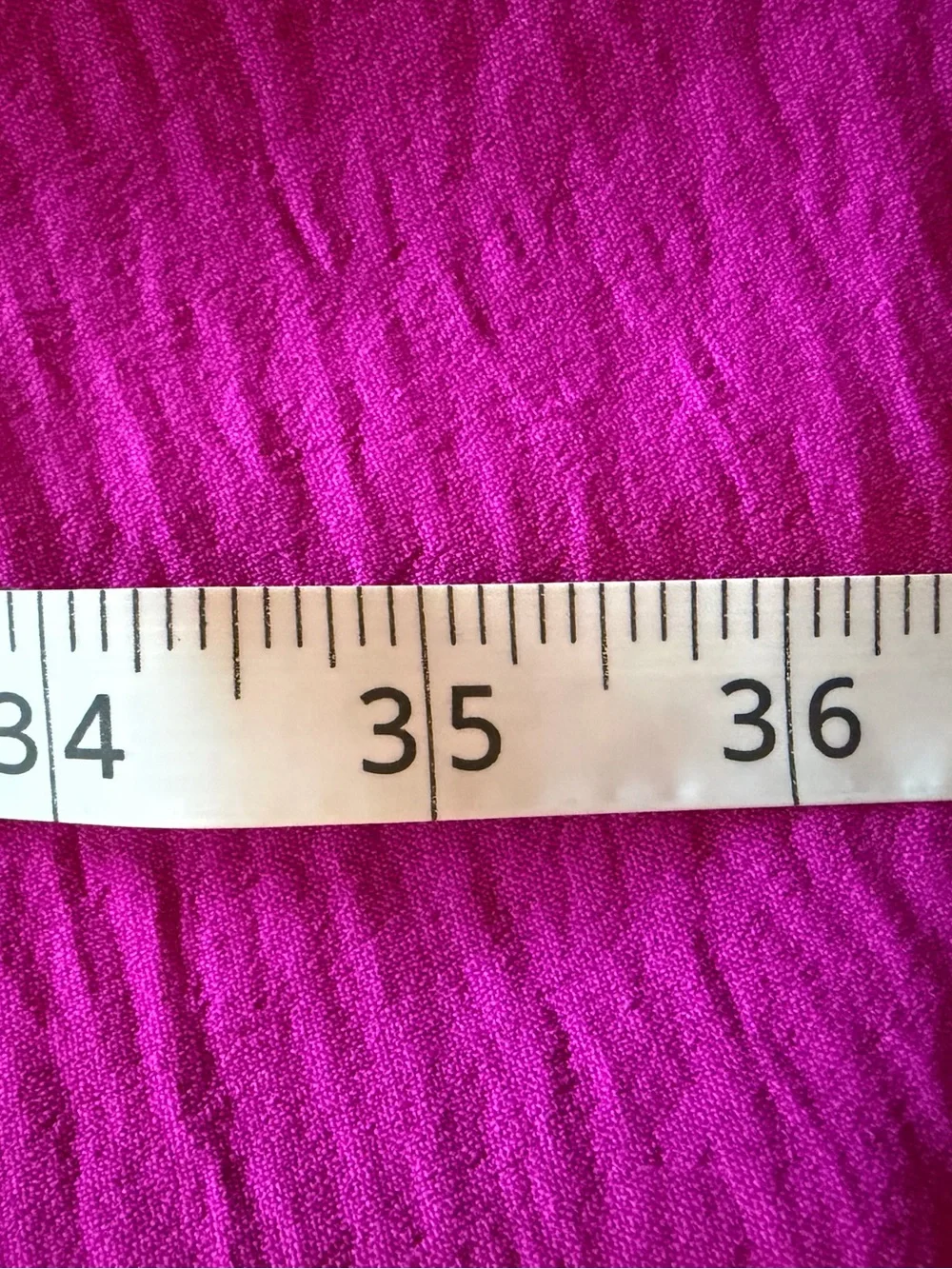 DKNY Magenta Button Front Belted Dress Size 14 - Picture 7 of 9